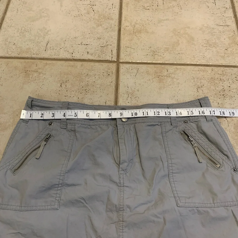 JESSICA Gray Cotton Skort - Size 12 - Versatile & Comfy - Picture 3 of 6